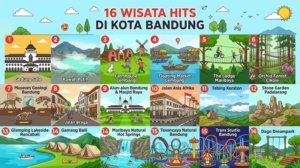 16 Tempat Wisata Bandung Terbaik dan Populer yang Wajib Dikunjungi