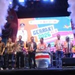 Plt Bupati Bekasi Asep Surya Atmaja bersama unsur Forkopimda, membuka event Gebyar Pariwisata dan Ekonomi Kreatif Vol-2 (Gebrak 2) Tahun 2026. Bertempat di Kawasan Distrik 1 Meikarta, Cikarang Selatan. Jum'at, (7/8)
