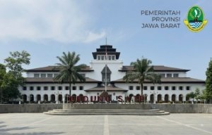 Gedung Sate pusat pemerintahan Jawa Barat