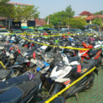 Kendaraan yang disita oleh Pemprov Jabar