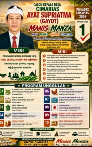 Ayat Supriatma, Calon Kades Cimarias Kec. Pamulihan, Sumedang, Jawa Barat