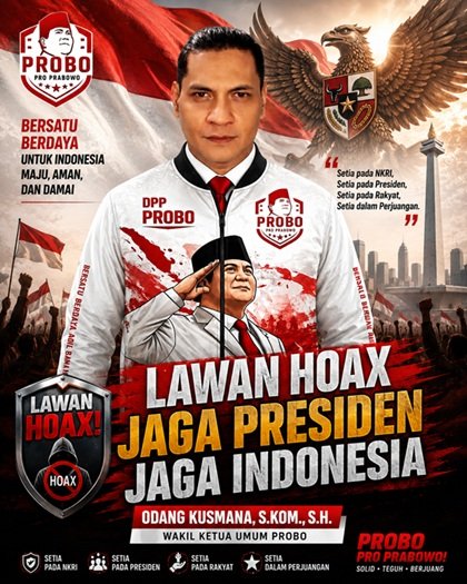 Wakil Ketua Umum PROBO, Odang Kusmana, S.Kom., S.H