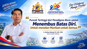 Ketua Umum Sulteng, Gufran Ahmad