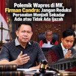 Akademisi hukum sekaligus lawyer nasional Dr. Firman Candra, S.E., S.H., M.H